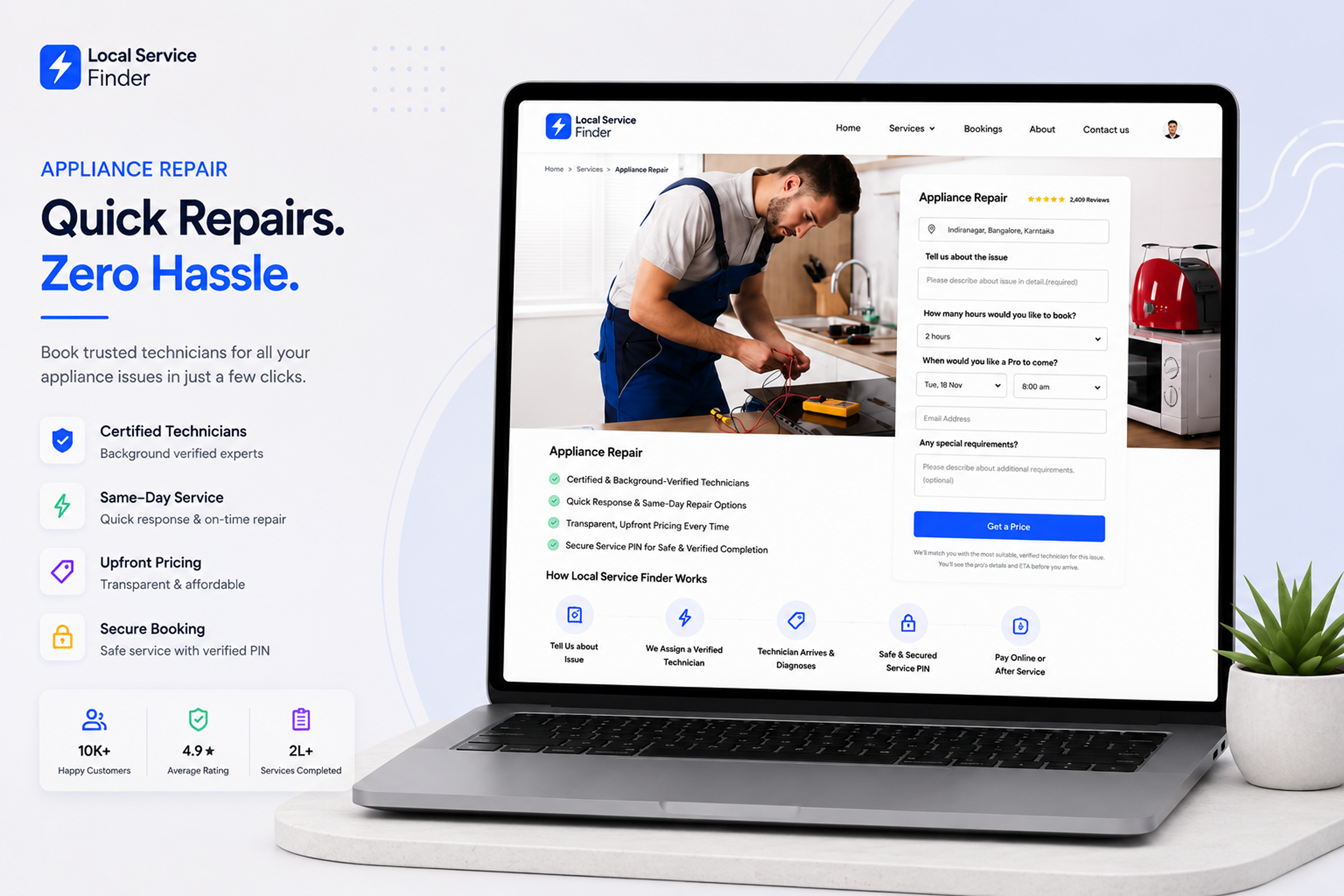 Local Service Finder – Appliance Repair